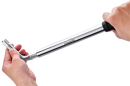 EPAuto Telescoping Lug Wrench with CR-V Sockets