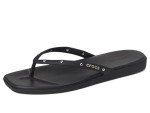 Crocs Women's Miami Black Studded Flip Flops