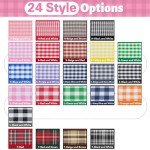 Checkered Flat Ribbon Shoelaces for Sneakers 47
