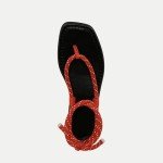 Women’s Strappy Lace-Up Flat Sandals