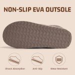 Cozy Fuzzy Ankle Slippers for Women - Khaki