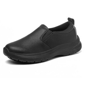 Xinshdi Women's Waterproof Non-Slip Work Shoes