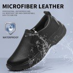 Women’s Waterproof Non-Slip Work Shoes – Black