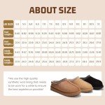 Cozy Fuzzy Ankle Slippers for Women - Khaki