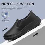 Women’s Waterproof Non-Slip Work Shoes – Black