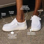 Hey Dude Wally Stretch Sox Men’s Slip-On Shoes