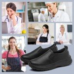 Women’s Waterproof Non-Slip Work Shoes – Black