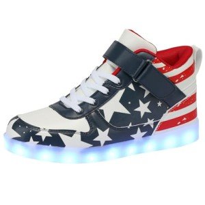LED Light Up High Top Dancing Sneakers