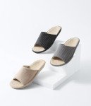 Women's Open Toe Tatami Straw Slippers