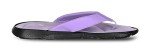 NORTY Women's Lavender Memory Foam Flip Flops