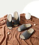 Women's Open Toe Tatami Straw Slippers