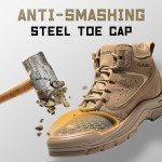 Lightweight Steel Toe Work Boots for Men and Women