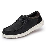 Hey Dude Paul Classic Black Slip-On Loafers