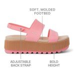 Reef Water Vista Higher Sandal for Women, Strawberry