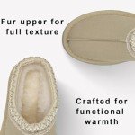 Cozy Platform Ankle Boots for Women