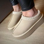 Cozy Platform Ankle Boots for Women
