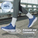 Women's Extra Wide Arch Support Sneakers - Blue