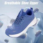 Women's Extra Wide Arch Support Sneakers - Blue