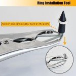 Stainless Steel Goat Banding Kit with Two Ring Sizes