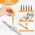 Ohuhu Watch Repair Kit with Case and Tools
