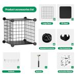 Kiivoena Wire Cube Storage Organizer with 14 Cubes