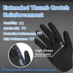Heavy Duty Work Gloves: ProGuard-X ANSI A9 Level