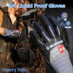 Heavy Duty Work Gloves: ProGuard-X ANSI A9 Level