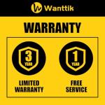 WANTTIK 21V Cordless Impact Wrench with 5 Sockets