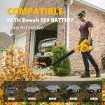 ADOTOCAM Cordless Leaf Blower for Dewalt 20V Max