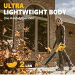 ADOTOCAM Cordless Leaf Blower for Dewalt 20V Max