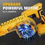 ADOTOCAM Cordless Leaf Blower for Dewalt 20V Max