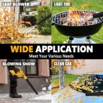 ADOTOCAM Cordless Leaf Blower for Dewalt 20V Max