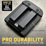 MagMaster Pro: Clip-On Magnetic Tool Holder for Belts