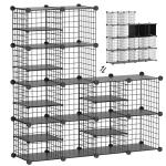 Kiivoena Wire Cube Storage Organizer with 14 Cubes