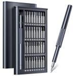 Wesdut Precision Screwdriver Set 37 Pieces, [Military Grade] Small Magnetic Mini Repair Tool Kit, Tiny Torx Screw Driver, for Watch, Laptop, Eyeglass, Camera, Ring Doorbell, Gifts for Men