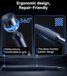 Wesdut Precision Screwdriver Set 37 Pieces, [Military Grade] Small Magnetic Mini Repair Tool Kit, Tiny Torx Screw Driver, for Watch, Laptop, Eyeglass, Camera, Ring Doorbell, Gifts for Men