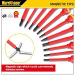 HURRICANE 1000V 13-Piece Insulated Screwdriver Set
