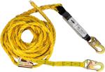 Guardian Fall Protection 00815 BOS-T50 Bucket of Safe-Tie - 5 Gallon Bucket, 50 ft. Vertical Lifeline Assembly, 5 Temper Reusable Anchor, Safety Harness Kit, Yellow