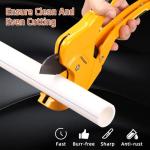 Dominox Professional PVC Pipe Cutter for Quick Cuts