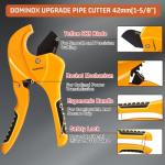 Dominox Professional PVC Pipe Cutter for Quick Cuts