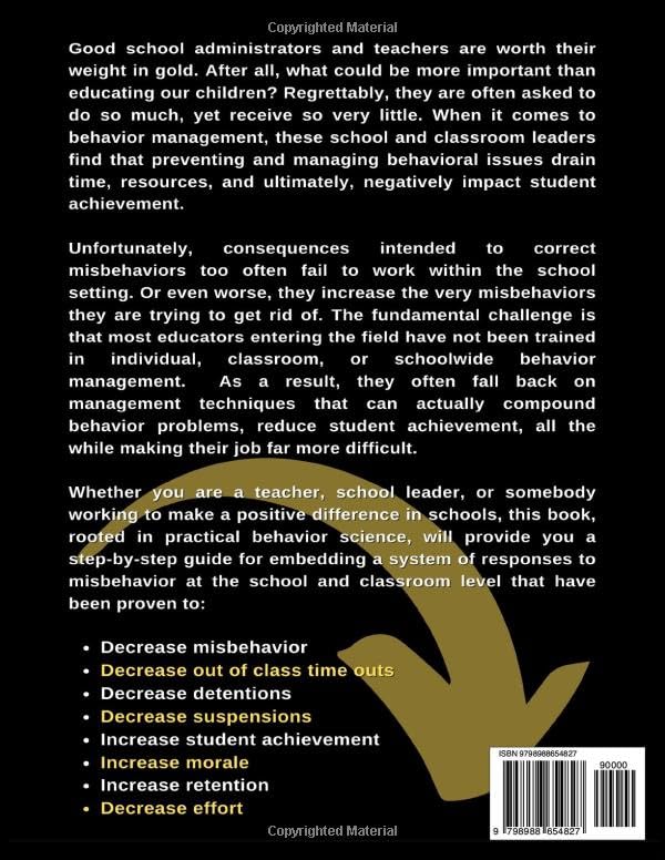 QUICK Responses for Reducing Misbehavior and Suspensions: A Behavioral Toolbox for Classroom and School Leaders