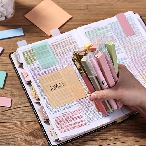 Mr. Pen- Bible Journaling Kit, Bible Study Supplies, No Bleed Bible Highlighters and Pens No Bleed, Bible Pens, Bible Journaling Kit for Gift, Bible Study Tools, Bible Study Kit, Pencil Case