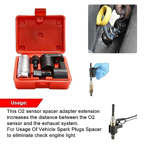 ABIGAIL 5 Piece Automotive Oxygen Sensor Wrench Chaser