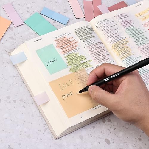 Mr. Pen- Bible Journaling Kit, Bible Study Supplies, No Bleed Bible Highlighters and Pens No Bleed, Bible Pens, Bible Journaling Kit for Gift, Bible Study Tools, Bible Study Kit, Pencil Case
