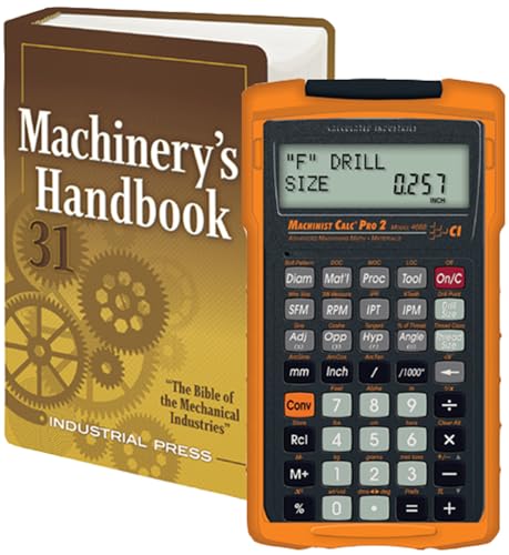 Machinery's Handbook + Calc Pro 2 Bundle: Toolbox