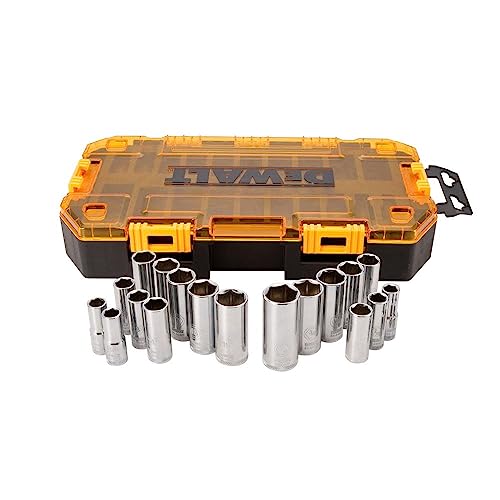 DEWALT DWMT73812 3/8'' Drive Deep Socket Set