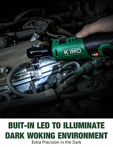 KIMO 12V Cordless Electric Ratchet Wrench Set