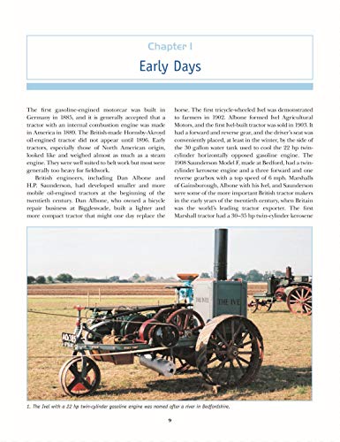 Seventy Years of Farm Tractors (Old Pond Books) Encyclopedia from Allis-Chalmers to Zetor, with 100 Marques; Tractor Evolution from Handle and Pan Seat to 4-Wheel Drive and Computer Management Systems