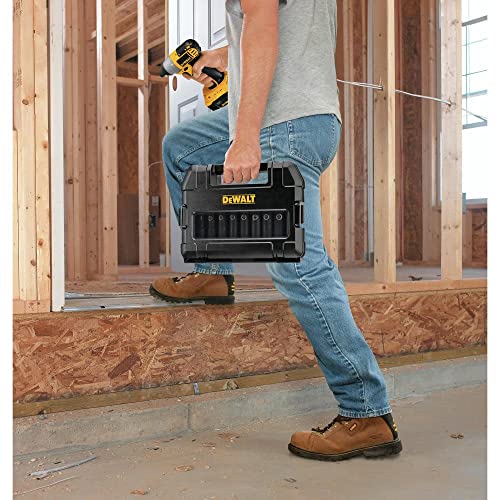10-Piece DEWALT 1/2-Inch SAE Impact Socket Set
