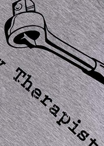 My Therapist Socket Wrench Funny Car Mechanic T-Shirt